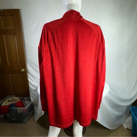 Charles River Apparel Women’s Red Space Dye Performance Pullover - Picture 3 of 6